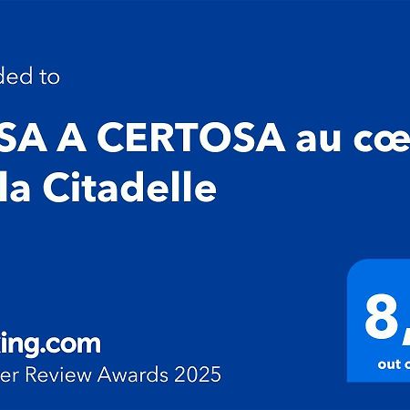 דירות בסטיה Casa A Certosa Au Coeur De La Citadelle מראה חיצוני תמונה